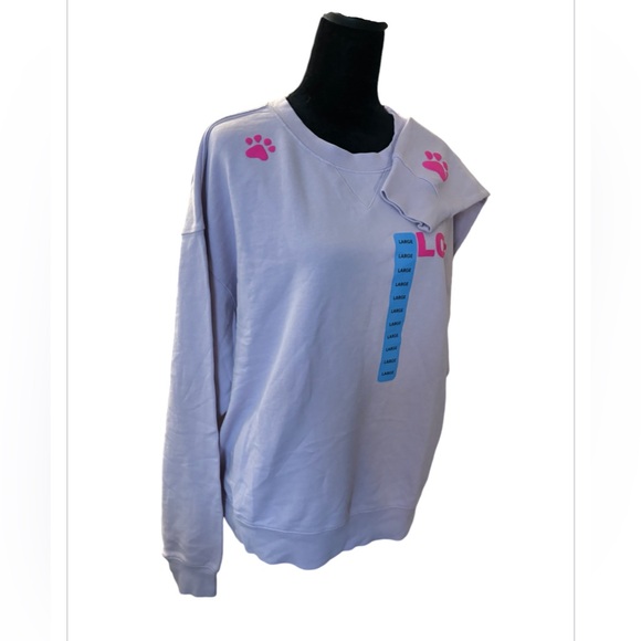 Pink Dog loves me sweatshirt. NWT - Picture 5 of 5